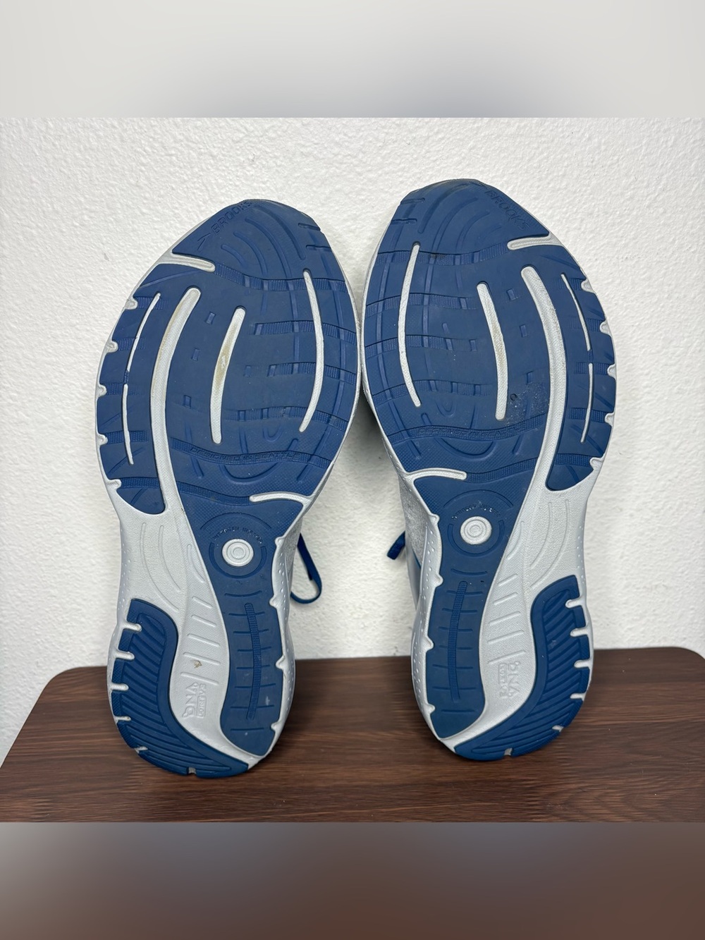 Brooks Glycerin 20 StealthFit Shoes Mens Size 13 Gray Blue Athletic Running - Picture 7 of 10